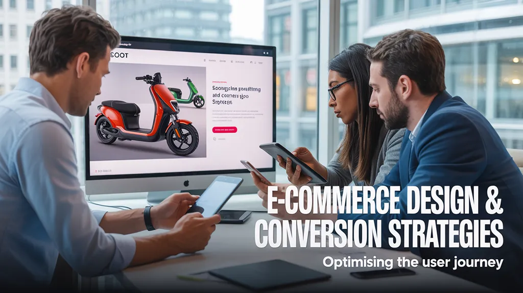 Ecommerce design and conversion strategy